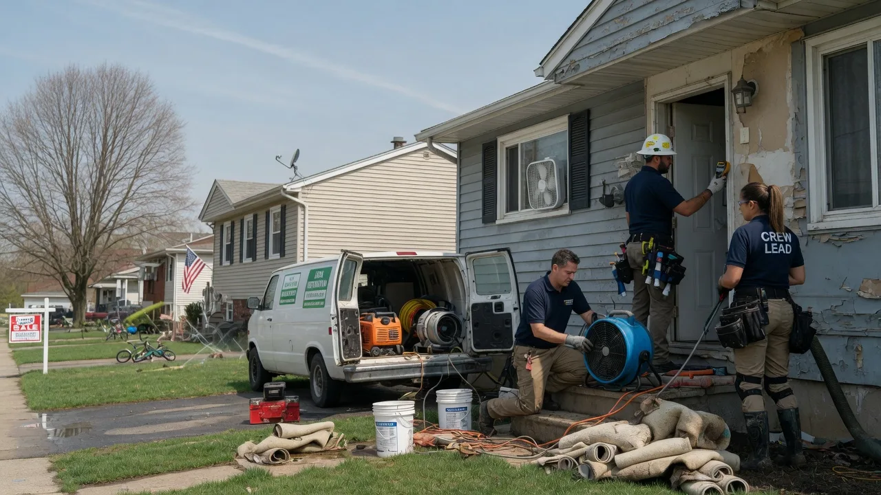 Flood Cleanup in Franklinton, NC near me